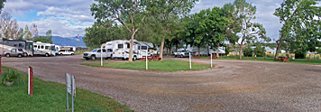 Campsites at Mountain View RV Park